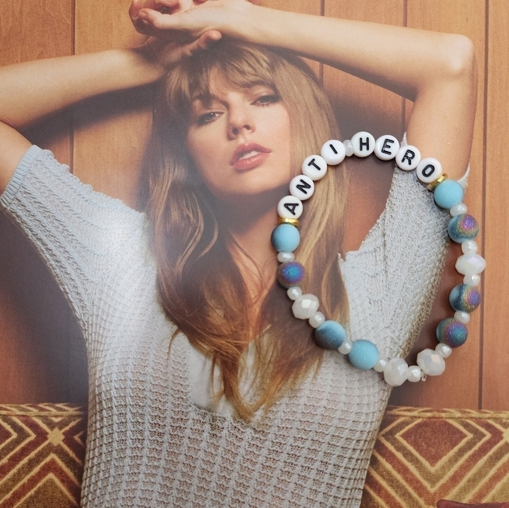 Taylor Swift Midnights Handmade Friendship Bracelet Set Of 10 - Picture 4 of 15